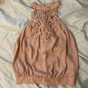 Poetry halter tank top. Size medium.